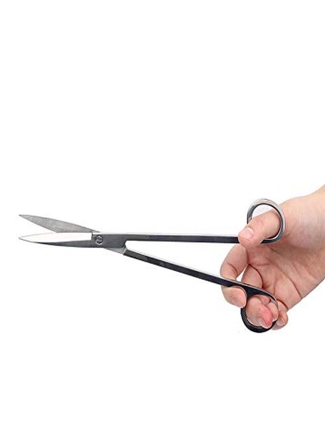 ويستيرن إرا مقص تقليم أحواض السمك من ويسترن إيرا، أداة طويلة مستقيمة من الفولاذ المقاوم للصدأ لتنظيف أحواض السمك والنباتات المائية - Image 3